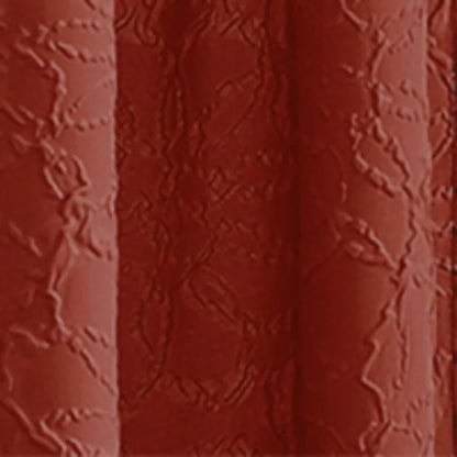 Mainstays Floral 84"Poletop Red Paprika , Set of 2 Curtain Panels , Microsculpt Floral , Polyester , Sheer