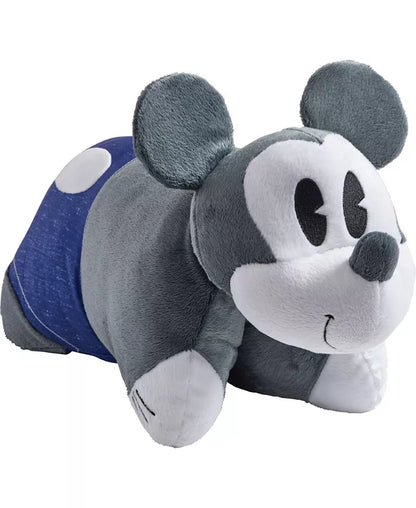 Pillow Pets Disney Denim Mickey Mouse Stuffed Animal Plush Toy