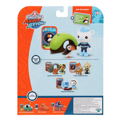 Octonauts Above & Beyond, Captain Barnacles 3 inch Deluxe Toy Figure Adventure Pack, Preschool, Ages 3+