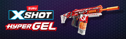 X-Shot Hyper Gel HPG-700 Blaster (20,000 Hyper Gel Pellets) by ZURU for Ages 14-99