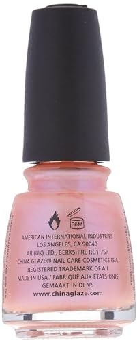 China Glaze Nail Polish, Princess Grace, 0.5 Fluid Ounce