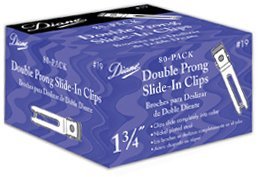 Diane Slide-In Clips 80-pk, 1 3/4"