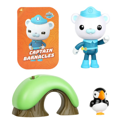 Octonauts Above & Beyond, Captain Barnacles 3 inch Deluxe Toy Figure Adventure Pack, Preschool, Ages 3+