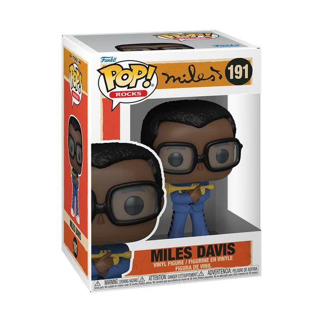 Pop Funko! Icons: Miles Davis Vinyl Figure