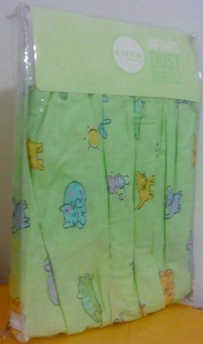 Circo Crib Dust Ruffle (Bed Skirt) Cat Dog Butterfly Bee