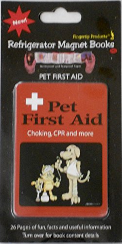 Refrigerator Magnet Books - Pet First Aid