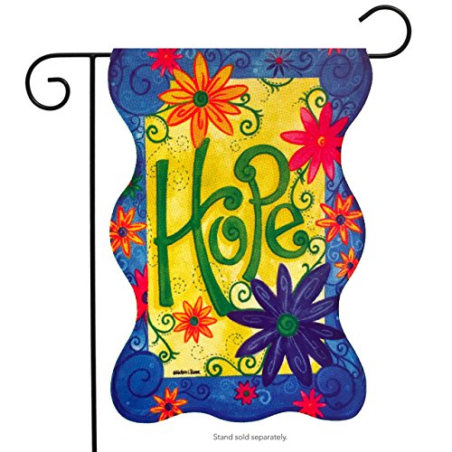 Rain or Shine 1.04-ft W x 1.5-ft H Inspirational Garden Flag