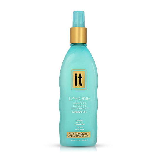 It Haircare 12-in-one Amazing Moroccan Argan Oil Leave-in Treatment, 10.2 Oz