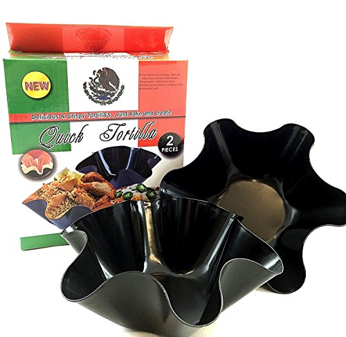 QUICK TORTILLA TWO PIECE BAKE TORTILLA SHELL SET