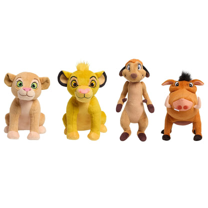 Disney The Lion King Small Plush 4-Pack, Collectible Small Plush Toys, Kids Toys Age Group 2+