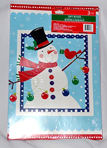 Christmas House 6 Pack Medium Gift Boxes (Themes Vary)