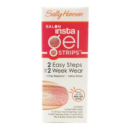 Sally Hansen Salon Insta Gel Strips Hooray Ombre #490 - 16 Oz, Pack of 2