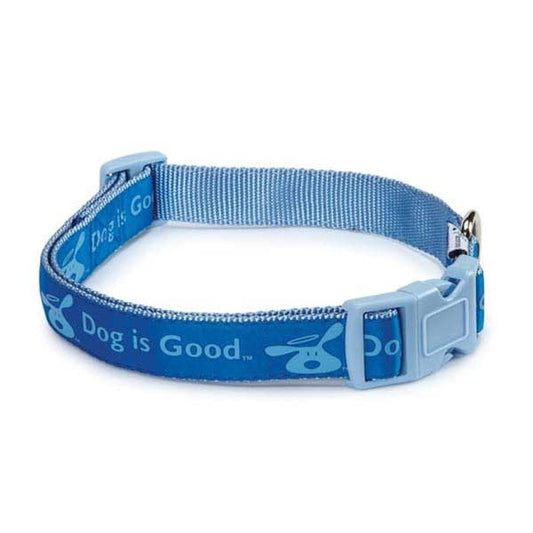 Dog Is Good Dog Collar Bolo Dog Collar 1" Adjusts 18"-22"