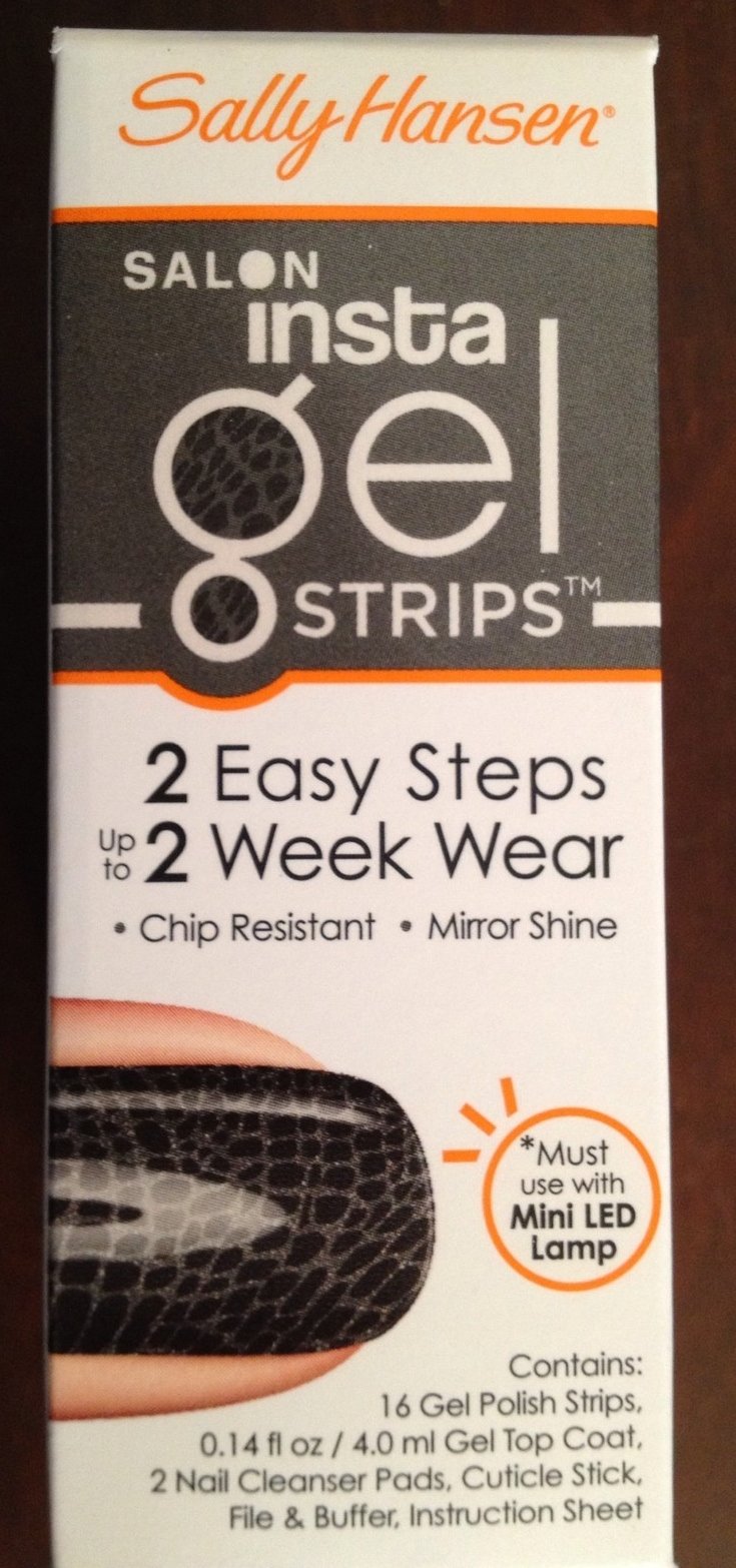 Sally Hansen Salon Insta Gel Strips Croc Me Up #530 - 16 Oz, Pack of 2