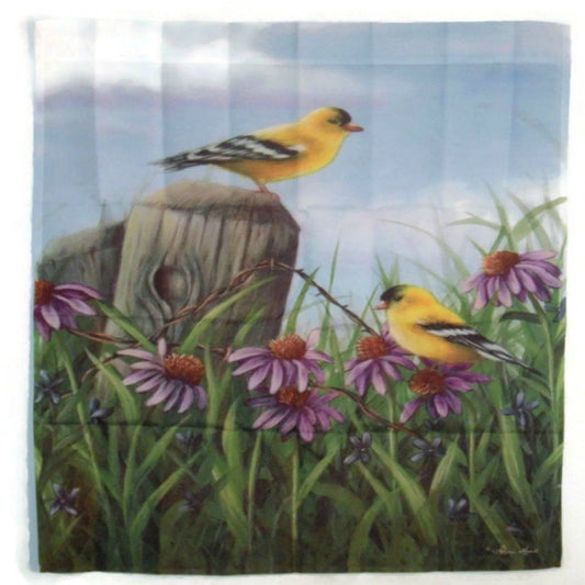 Large Yellow Bird Porch and House Flag