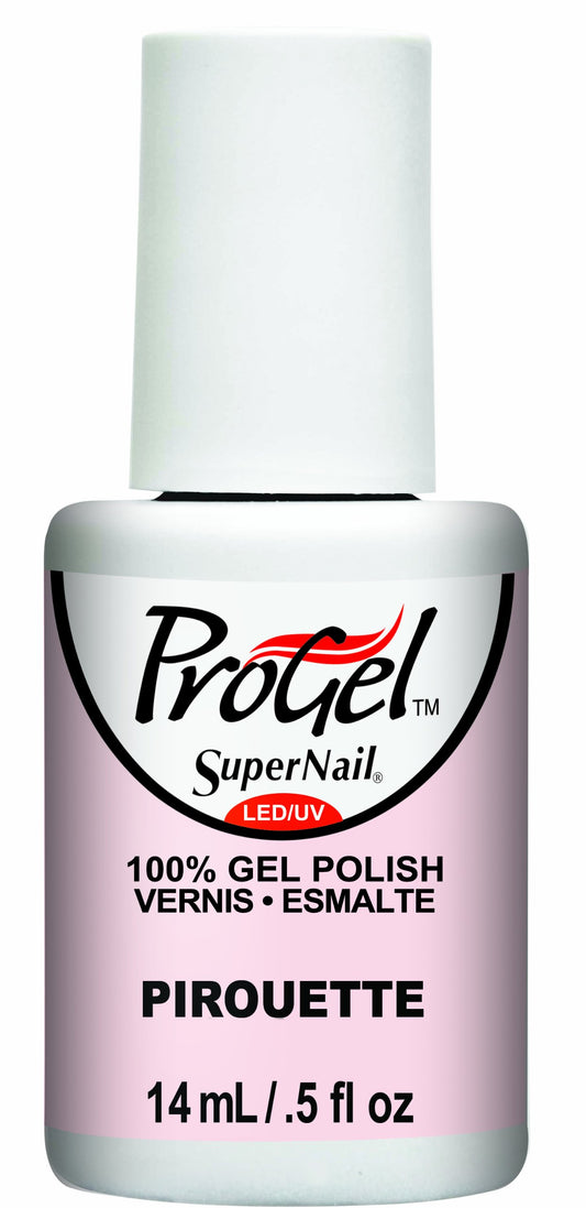 Supernail Progel Nail Lacquer, Pirouette, 0.5 Fluid Ounce