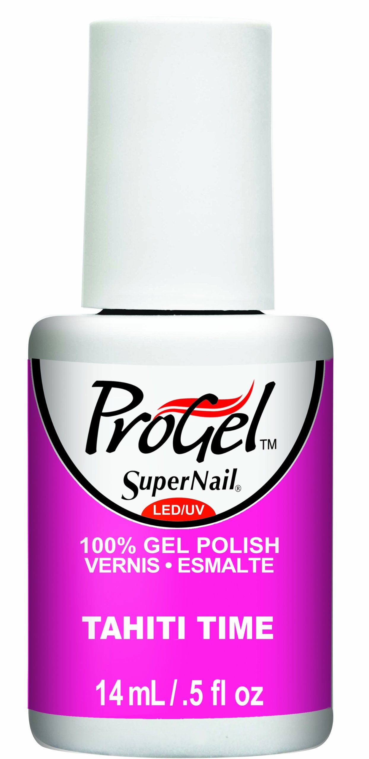 Supernail Progel Nail Lacquer, Tahiti Time, 0.5 Fluid Ounce