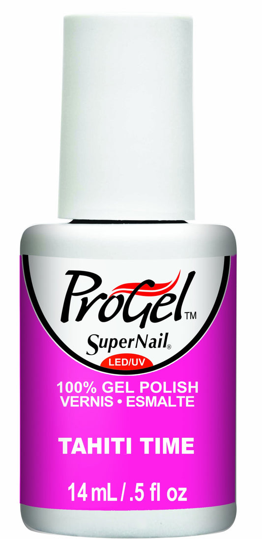 Supernail Progel Nail Lacquer, Tahiti Time, 0.5 Fluid Ounce