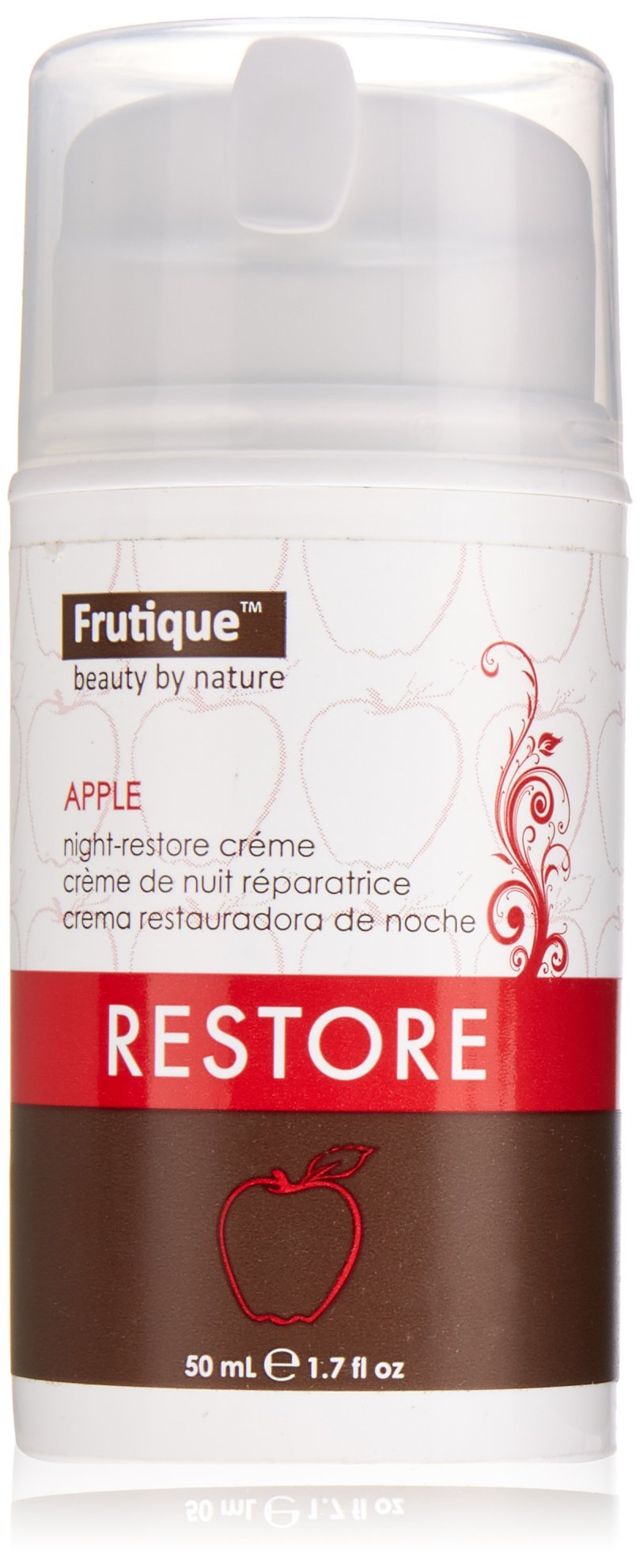 Frutique Night-Restore Creme, Apple, 1.7 Ounce