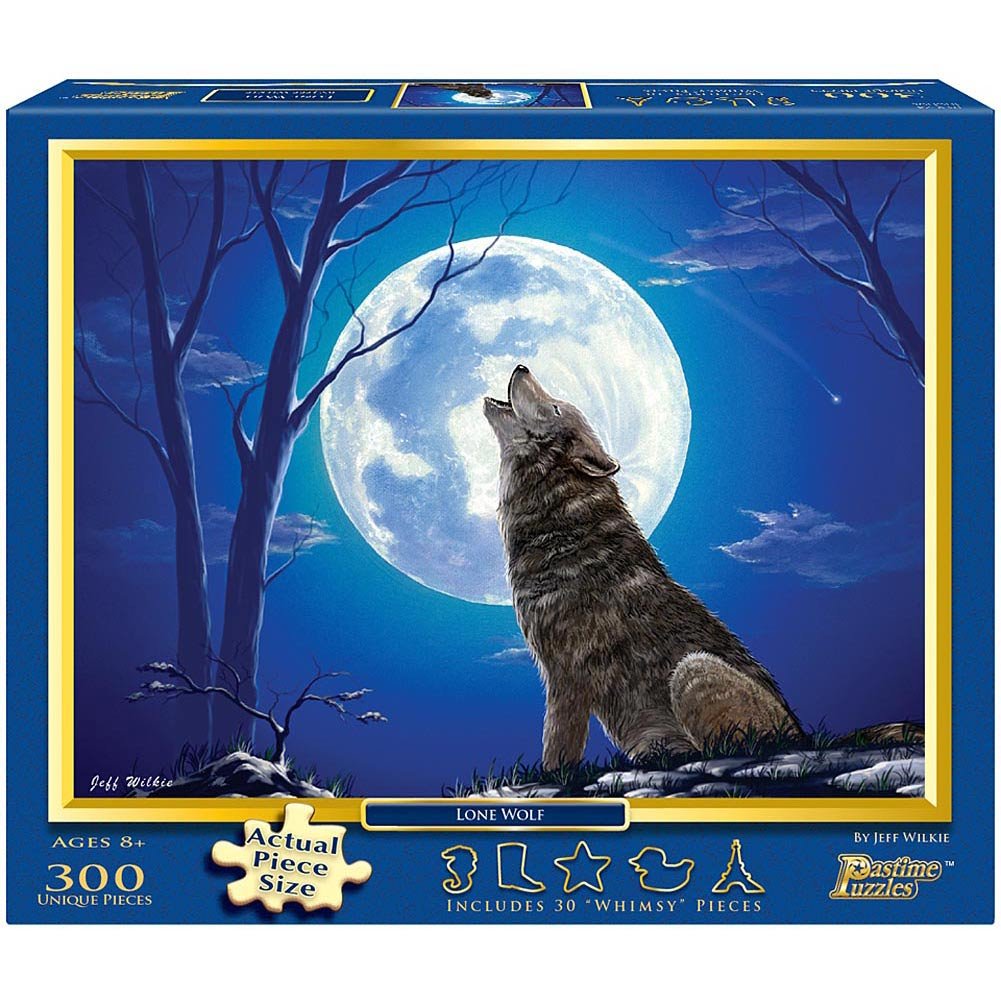 Lone Wolf 300-Piece Puzzle