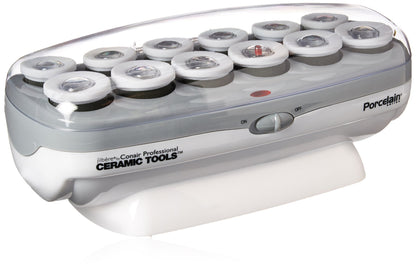 Conair Pro Ceramic Tools Porcelain Series Roller Hair Setter, 12 Count