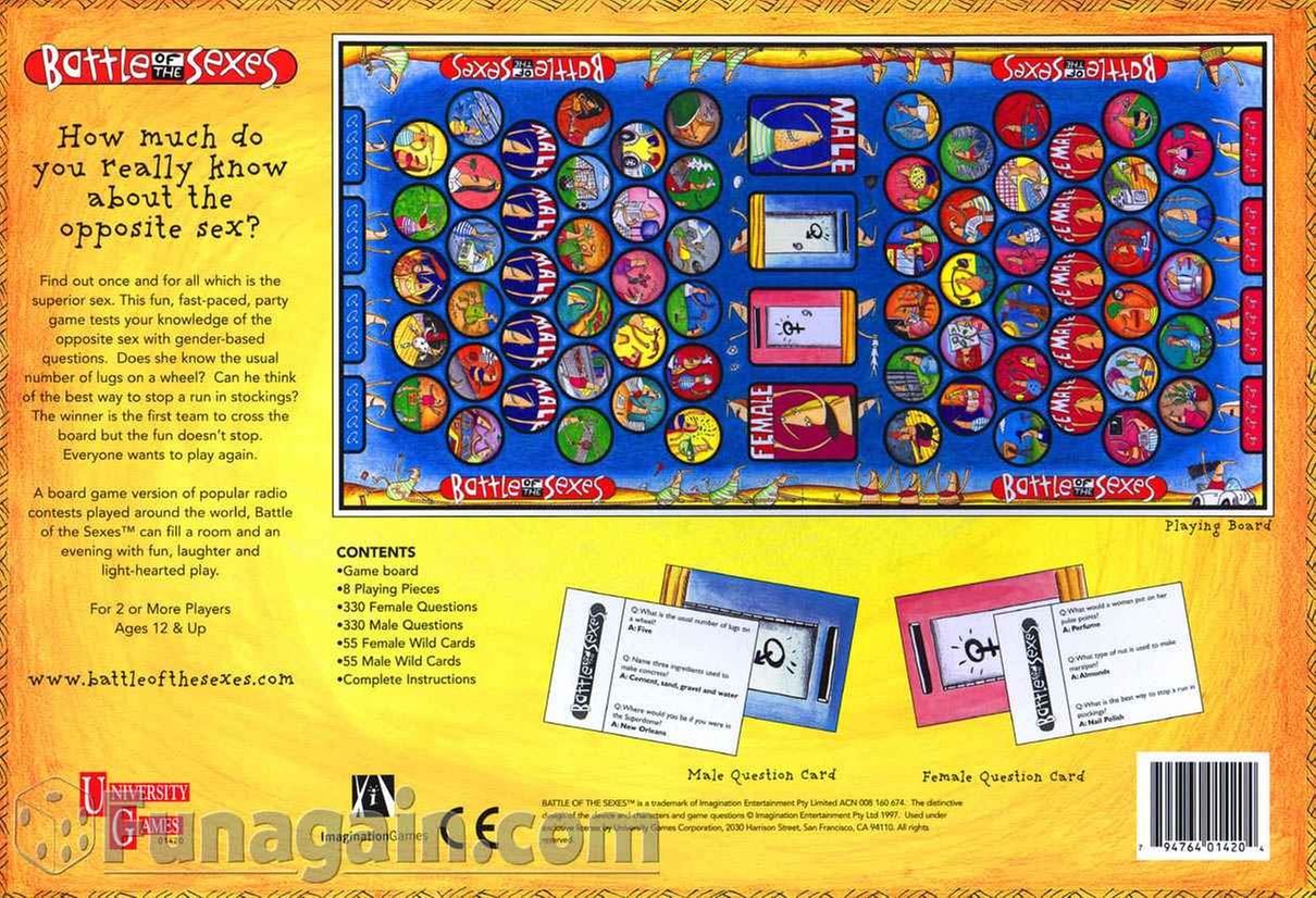 Battle of The Sexes Board Game