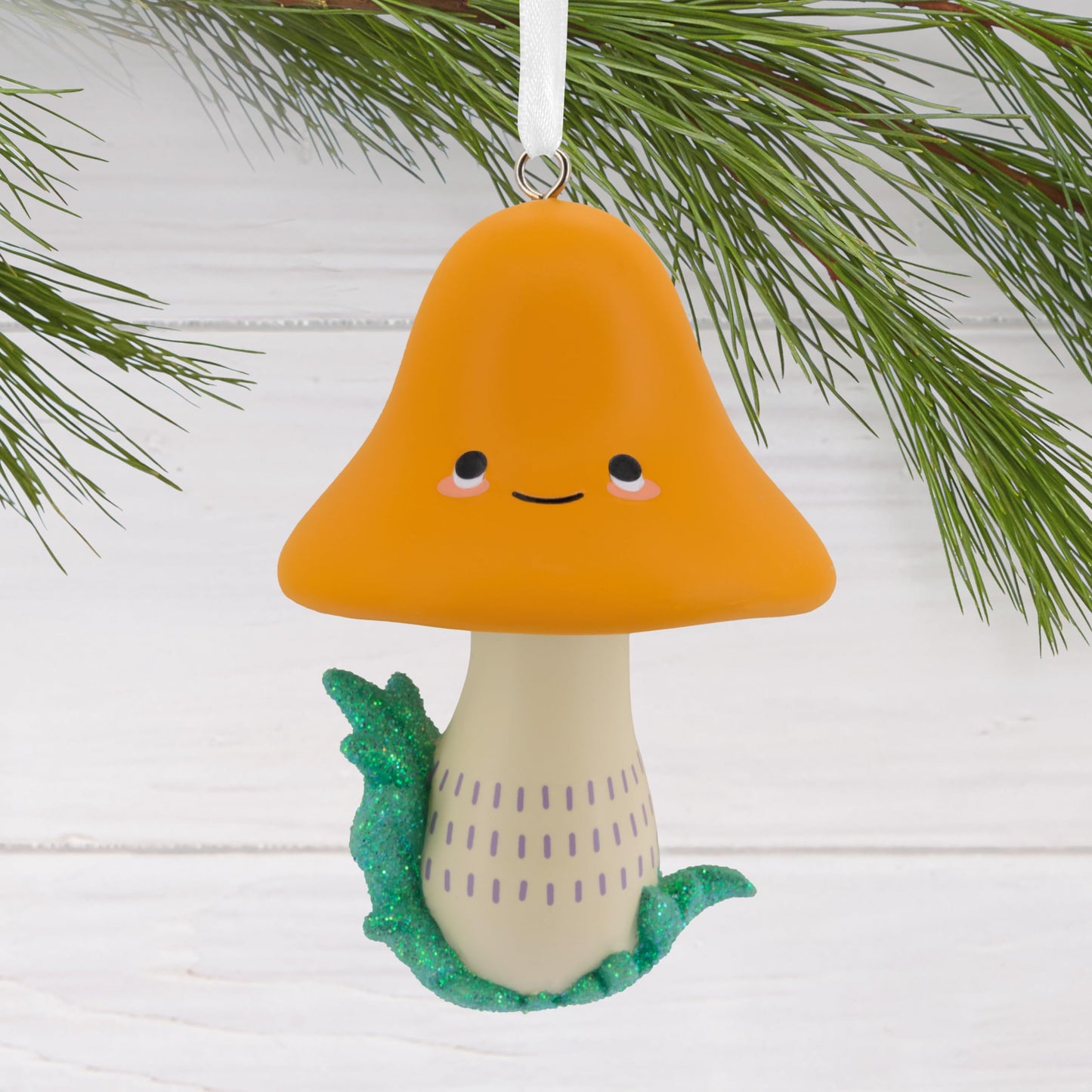 Hallmark Smiling Mushroom Christmas Ornament