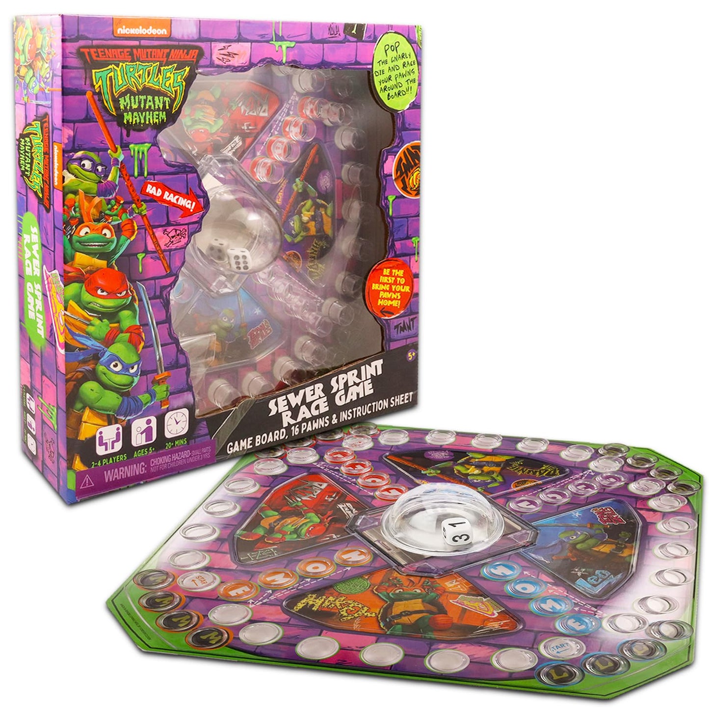 Teenage Mutant Ninja Turtles Pop Up Board Game -