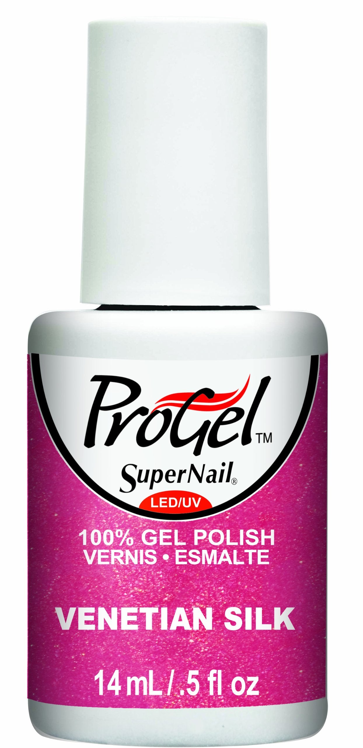 Supernail Progel Nail Lacquer, Venetian Silk, 0.5 Fluid Ounce