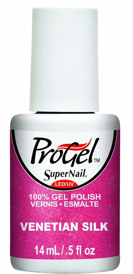 Supernail Progel Nail Lacquer, Venetian Silk, 0.5 Fluid Ounce