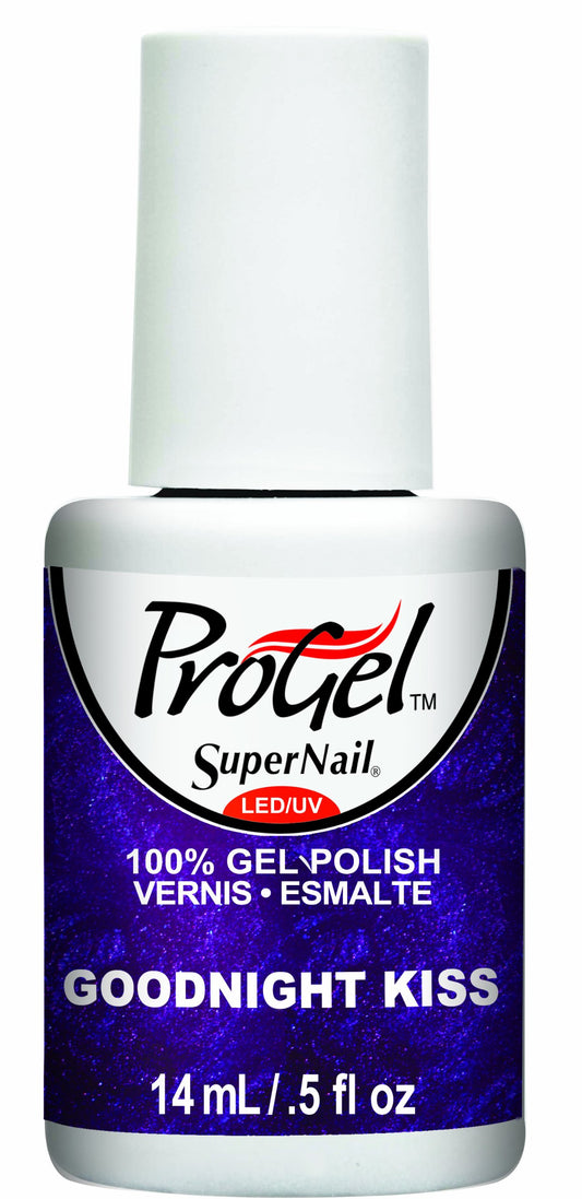 Supernail Progel Nail Lacquer, Goodnight Kiss, 0.5 Fluid Ounce