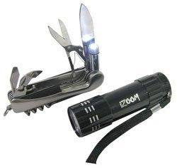 MULTI-TOOL AND LED FLASHLIGHT COMBO PACK