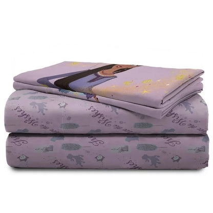 Disney Wish Kids Sheet Set, Microfiber, Purple