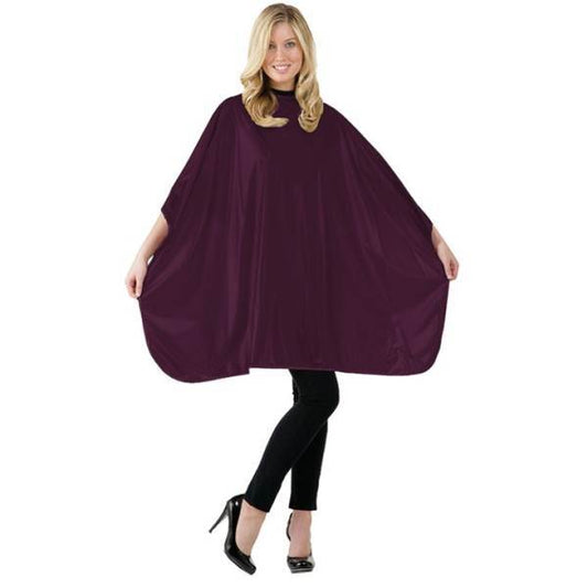 Betty Dain Solid Shampoo Cape, 306 V Burgundy