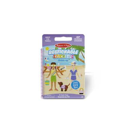 Melissa & Doug Restickable Stickers - Dress-up