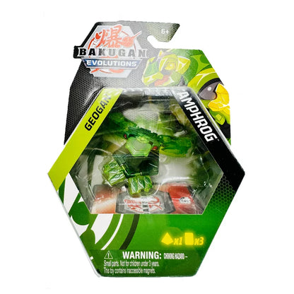 Bakugan Evolutions Geogan Amphrog Pop-Up Baku Figure