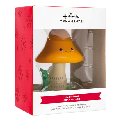 Hallmark Smiling Mushroom Christmas Ornament