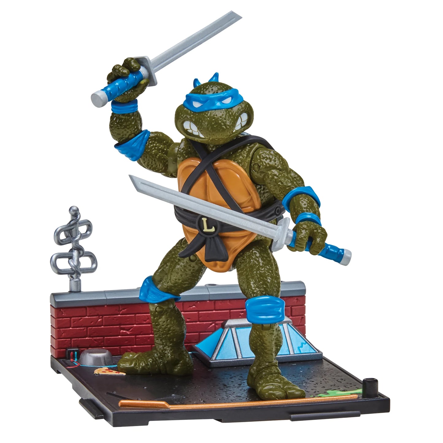 Teenage Mutant Ninja Turtles 40 Years of TMNT 1988 Remastered Leonardo Figure