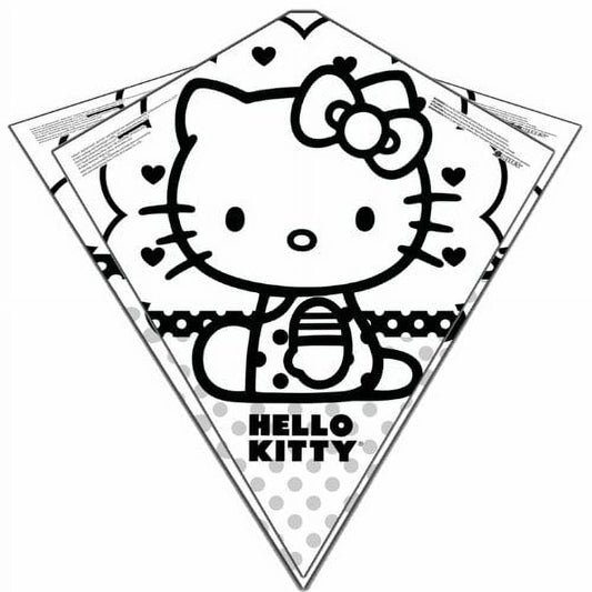 Color Me Kite 26-inches Tyvek Diamond Kite: Hello Kitty