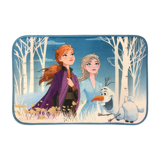 Disney "Frozen 2" Foam Rug -1 Quantity- Featuring: Elsa, Anna & Olaf