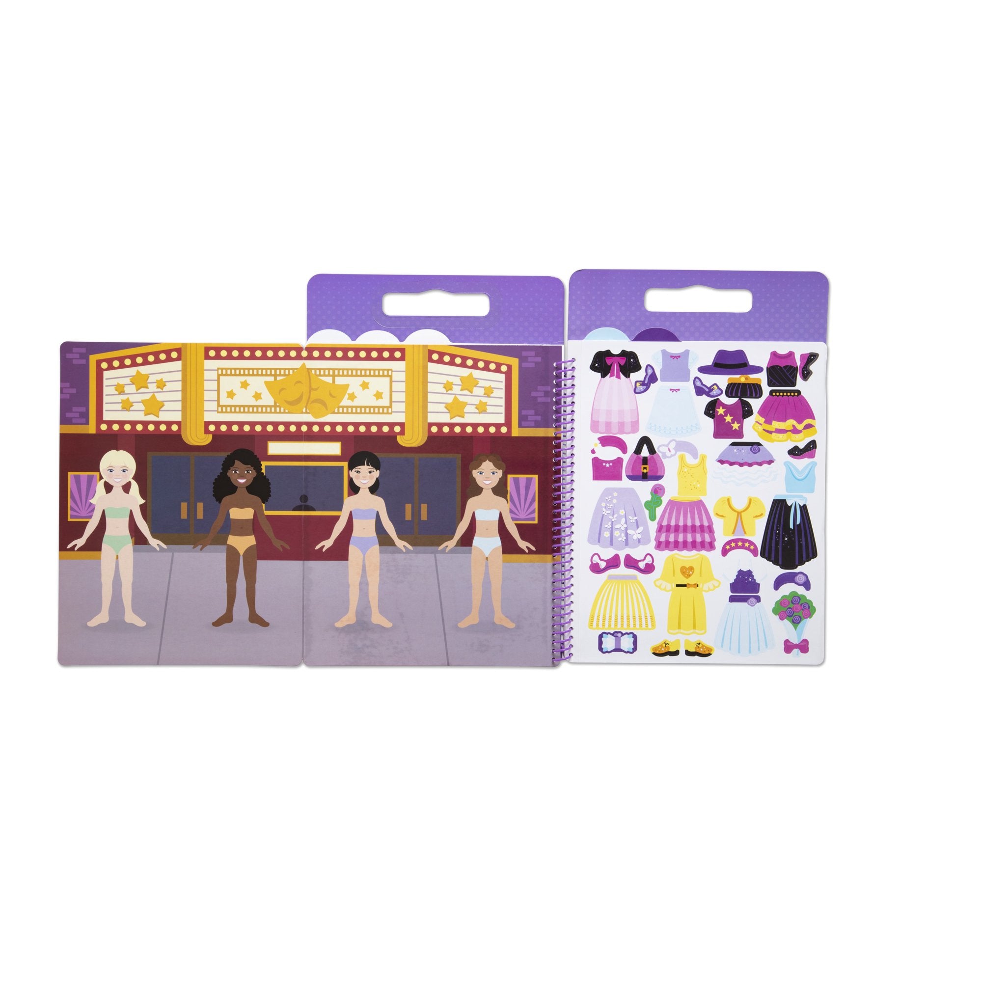 Melissa & Doug Restickable Stickers - Dress-up – Realmdrop Shop