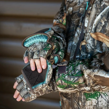 Realtree Edge Women's Pop-Top Hunting Winter Gloves