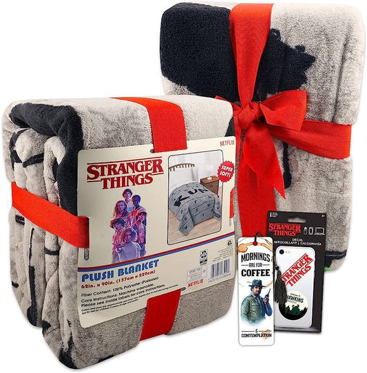 official Netflix licensed stranger things plush blanket!