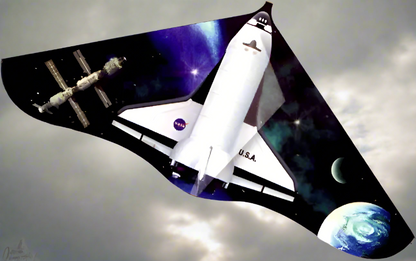 Space Shuttle Delta Wing Kite 42"x22"