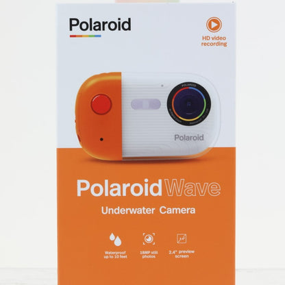 Polaroid Wave Underwater Digital Camera with HD Video Recording, Waterproof Action Camera