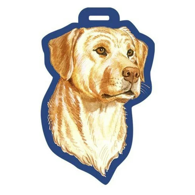 Westport Dog Breed Luggage Tag - Yellow Labrador