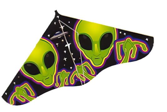 Aliens X Delta Wing Kite 42"x22"