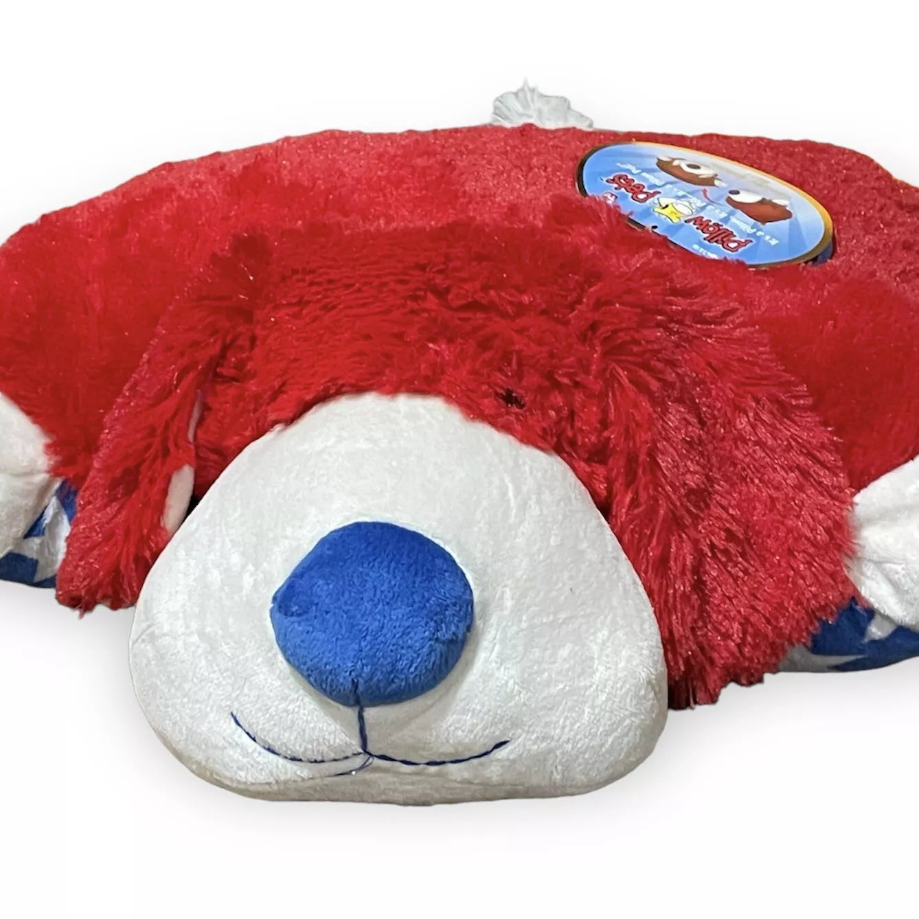 Limited Edition Pillow Pets Plush Animal Dog USA Patriotic