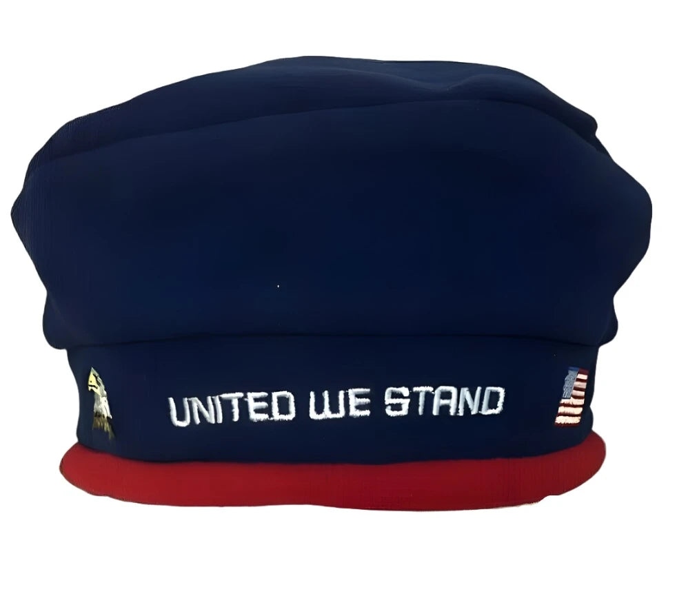 Fleece Patriotic Beret “Proud to be an American” and “United We Stand”