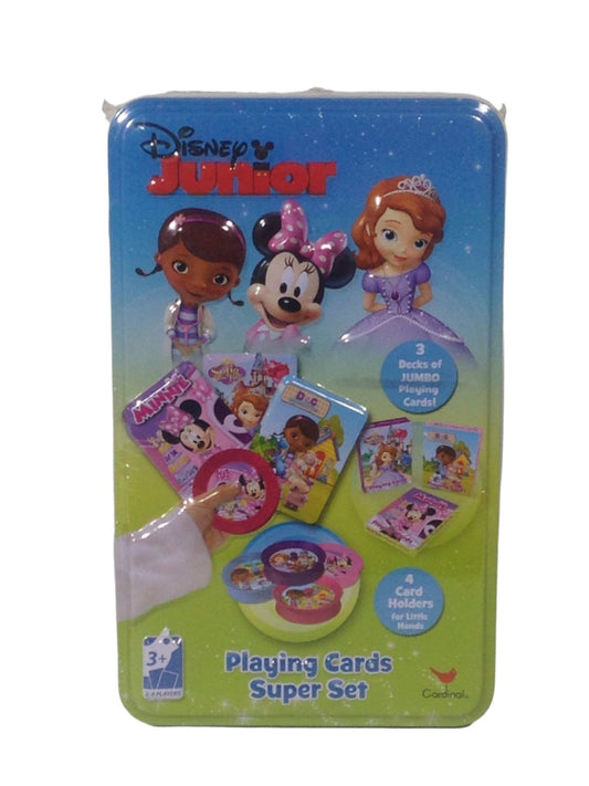 Disney Junior Playing Cards Super Set New Doc McStuffins Sofia Minnie Mouse